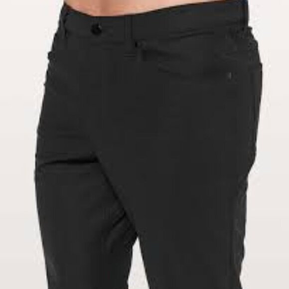 Lululemon ABC Slim *Warpstreme 34" Black 30 - Picture 2 of 10